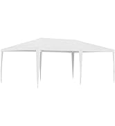 GOLINPEILO Canopy Tent, Garden Outdoor Party Tent, 13.1'x19.7' Portable Awning, Outdoor Awning Ga...