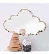 Irregular Aesthetic Vanity Mirror, Acrylic Decorative Mirror Cute Children Room Wall Decor for Ho...