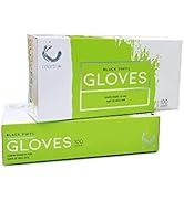 Colortrak Disposable Powder Free Vinyl Gloves (200 Pack) Single-Use, Latex-Free