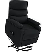 loibinfen Fabric Stand-Up Massage Recliner, Electric Lift Recliner Chair, Ergonomic Lounge Single...