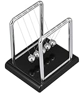 Zerodis Newton's Cradle Balance Balls, Portable Desktop Metal Balance Pendulum Ball Physics Scien...