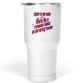 30 Oz White Large Tumbler