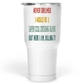 30 Oz White Large Tumbler