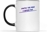 7. Inner 11Oz Black Accent Coffee Mug