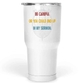 30 Oz White Large Tumbler