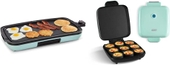 Griddle + Egg Bite Maker, Aqua