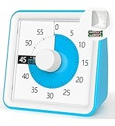 Visual Timer with Protective Case, 60-Minute Countdown Timer for Kids Autism ADHD Classroom Home ...