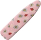 White Daisy Red Strawberry Music Notes