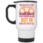 14 Oz White Travel Mug