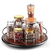 RABAHA 13 inch Lazy Susan Organizer for Cabinet - Lazy Susan Turntable for Table - Kitchen Turnta...