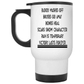 14 Oz White Travel Mug