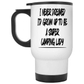 14 Oz White Travel Mug