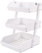 3 Tier - White