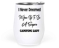 12 Oz White Wine Tumbler