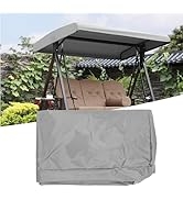 BORDSTRACT Replacement Canopy, Swing Chair Canopy Replacement Swing Canopy Cover Waterproof Garde...