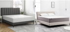 Gray 8T Mattress+Bed Frame