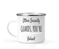 12 Oz White Camping Mug