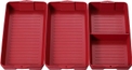 Red silicone bakeware