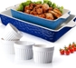 2-Blue 2 Set of Baking Dishes & 4 Ramekins