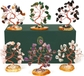 3- Set of 6 Mini Crystal Trees