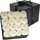 XL White & 16 Roses