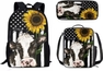 American Flag Sunflower Cow