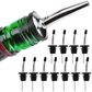 12Pcs Pour Spouts for Liquor Bottles