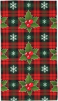 Christmas Leaves Buffalo Plaid