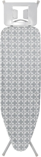 45" x 14" Grayish Blue Plaid