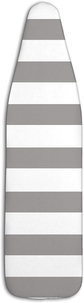 Grey and White Stripe