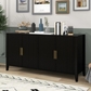 Black-4 Drawers