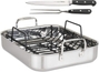 Roasting Pan w/ Rack & Carving Set