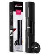 VINABON Electric Wine Opener - New 2022 Battery-Operated Electric Wine Bottle Opener