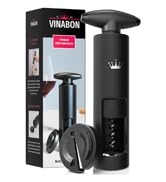 VINABON Self-Pulling Wine Opener - New 2022 2-in-1 Professional-Quality Twister Wine Corkscrews