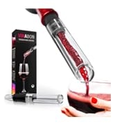 VINABON Wine Aerator Pourer Spout – Professional-Quality 2-in-1 Red Wine Airarator