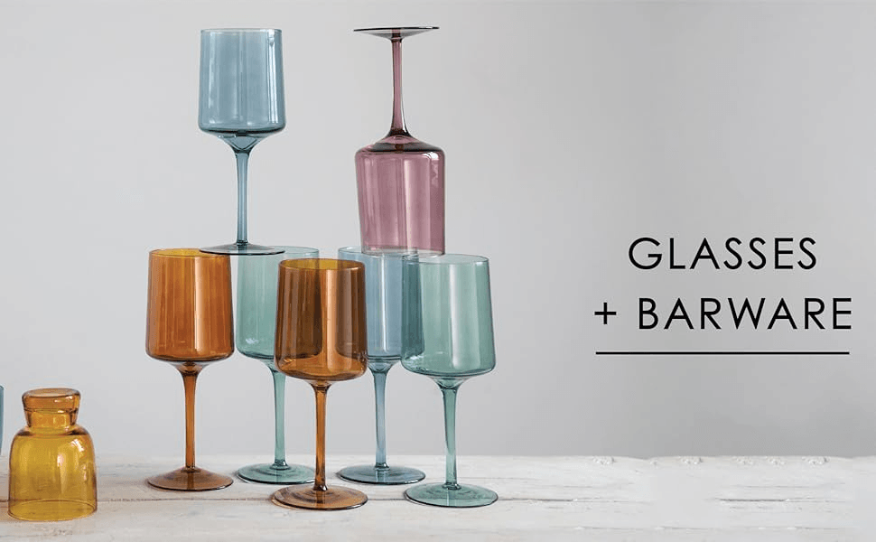 explore glasses and barware