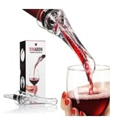 VINABON Wine Aerator for Wine Bottles - Premium 2-in-1 Wine Air Aerator and Wine Aerator Pourer