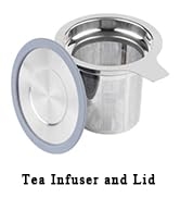 Vaincre Tea Infuser Tea Strainer - Extra Fine Mesh Tea Strainers Tea Infusers for Loose Tea, Stai...