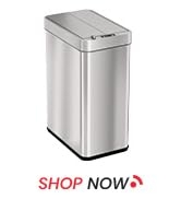 iTouchless 13 gallon sensor trash can